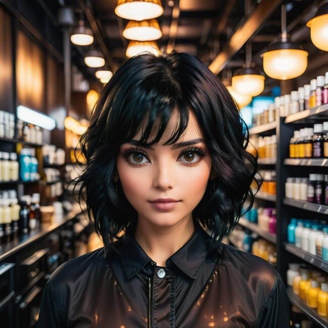 Farby które dobrze trzymają się na ciemnych włosach